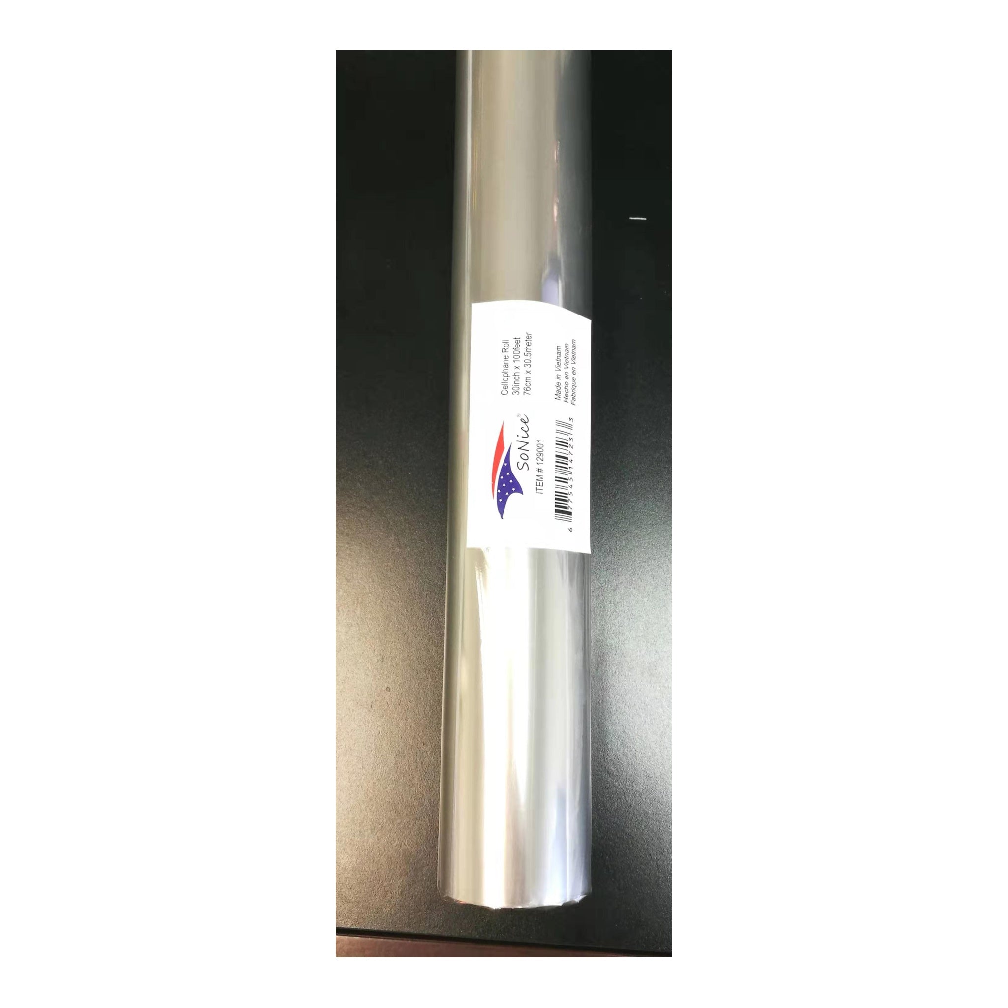 30" x 100" Cellophane Roll 25Rl/Cs